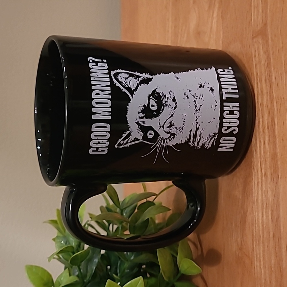 GRUMPY CAT "Good Morning? No Such Thing" Ceramic Mug